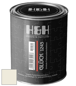 Матовая краска H&H Gluck цвет RAL 9001 