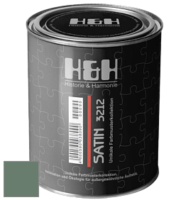 Шелковисто-глянцевая H&H Satin SG цвет DRF 1202 