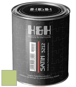Шелковисто-матовая H&H Satin SM цвет NCS S 1040-G40Y 