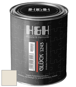 Матовая краска H&H Gluck цвет DRF 7008 