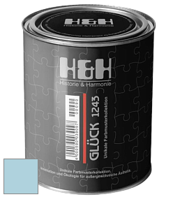Матовая краска H&H Gluck цвет NCS S 1020-B 