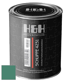 Глубокоматовая краска H&H SCHUPPE цвет DRF 1987 