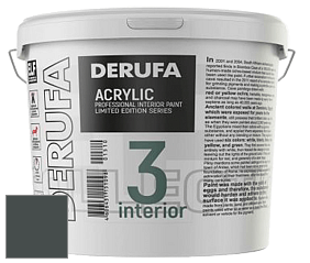 Матовая краска Derufa Интерьер-3 (ТМ) цвет NCS S 8005-B50G 