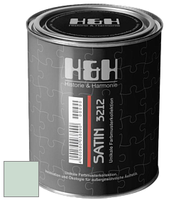 Шелковисто-глянцевая H&H Satin SG цвет NCS S 1010-G 