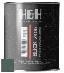 Глубокоматовая краска H&H Blick цвет NCS S 7010-B70G 