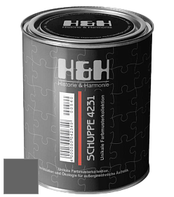 Глубокоматовая краска H&H SCHUPPE цвет DRF 8020 
