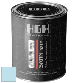 Шелковисто-глянцевая H&H Satin SG цвет NCS S 0520-B 