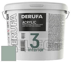 Матовая краска Derufa Интерьер-3 (ТМ) цвет NCS S 3010-G 
