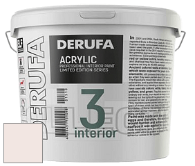 Матовая краска Derufa Интерьер-3 (ТМ) цвет NCS S 0505-Y90R 