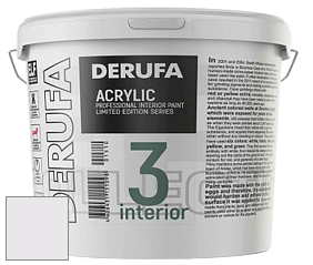 Матовая краска Derufa Интерьер-3 (ТМ) цвет NCS S 0603-R40B 