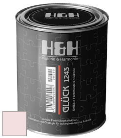 Матовая краска H&H Gluck цвет NCS S 0510-R10B 