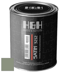 Шелковисто-матовая H&H Satin SM цвет DRF 1180 