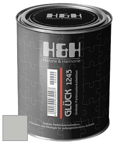Матовая краска H&H Gluck цвет DRF 9022 