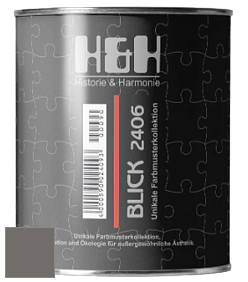 Глубокоматовая краска H&H Blick цвет NCS S 6502-Y 