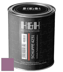 Глубокоматовая краска H&H SCHUPPE цвет DRF 1825 