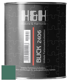 Глубокоматовая краска H&H Blick цвет NCS S 5030-B90G 