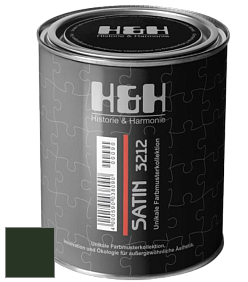 Шелковисто-матовая H&H Satin SM цвет RAL 6007 