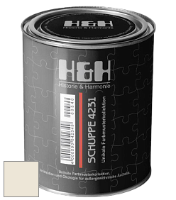Глубокоматовая краска H&H SCHUPPE цвет NCS S 0804-Y10R 