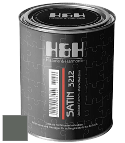 Шелковисто-глянцевая H&H Satin SG цвет NCS S 7005-G20Y 