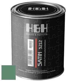 Шелковисто-глянцевая H&H Satin SG цвет NCS S 4030-G 