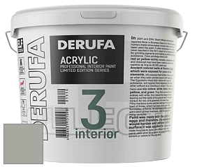 Матовая краска Derufa Интерьер-3 (ТМ) цвет DRF 3164 