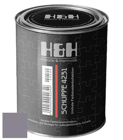 Глубокоматовая краска H&H SCHUPPE цвет DRF 1257 