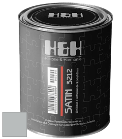 Шелковисто-глянцевая H&H Satin SG цвет NCS S 2502-B50G 