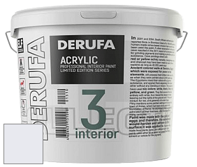 Матовая краска Derufa Интерьер-3 (ТМ) цвет NCS S 0505-R60B 