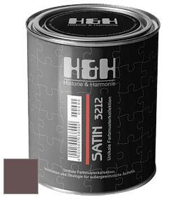 Шелковисто-матовая H&H Satin SM цвет NCS S 7010-R10B 