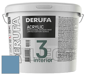 Матовая краска Derufa Интерьер-3 (ТМ) цвет RAL 5024 