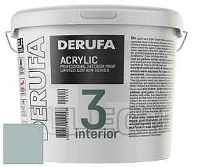 Матовая краска Derufa Интерьер-3 (ТМ) цвет DRF 3174 