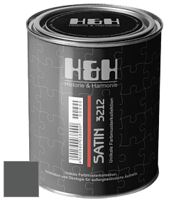 Шелковисто-матовая H&H Satin SM цвет NCS S 7502-G 