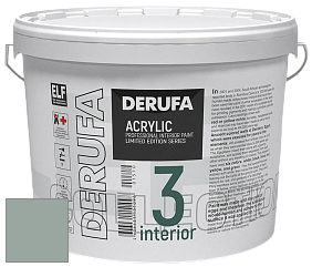 Матовая краска Derufa Интерьер-3 (ТМ) цвет DRF 1200 