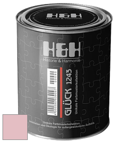 Матовая краска H&H Gluck цвет NCS S 1020-R10B 