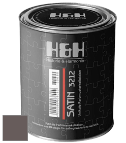 Шелковисто-глянцевая H&H Satin SG цвет NCS S 7005-R 