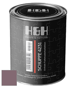 Глубокоматовая краска H&H SCHUPPE цвет DRF 1005 