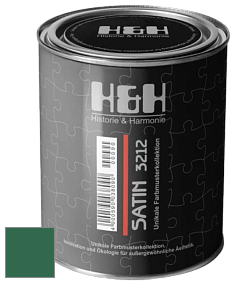 Шелковисто-матовая H&H Satin SM цвет NCS S 5040-G 
