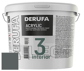 Матовая краска Derufa Интерьер-3 (ТМ) цвет NCS S 7005-B50G 