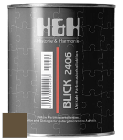 Глубокоматовая краска H&H Blick цвет NCS S 7020-Y 