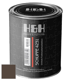 Глубокоматовая краска H&H SCHUPPE цвет NCS S 8010-Y30R 