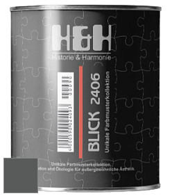 Глубокоматовая краска H&H Blick цвет NCS S 7502-G 