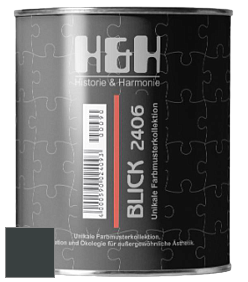Глубокоматовая краска H&H Blick цвет NCS S 8505-B50G 