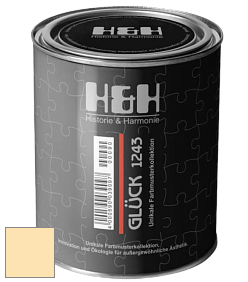 Матовая краска H&H Gluck цвет NCS S 0520-Y10R 