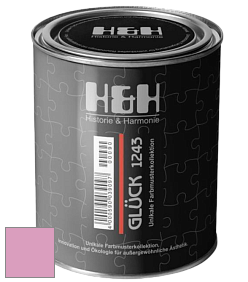 Матовая краска H&H Gluck цвет NCS S 1040-R30B 