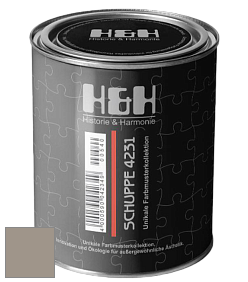 Глубокоматовая краска H&H SCHUPPE цвет DRF 9039 