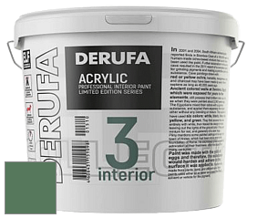 Матовая краска Derufa Интерьер-3 (ТМ) цвет NCS S 5030-G10Y 