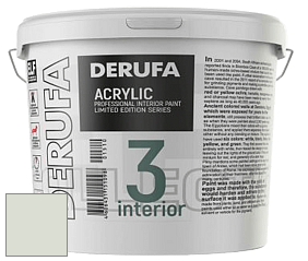 Матовая краска Derufa Интерьер-3 (ТМ) цвет DRF 1184 