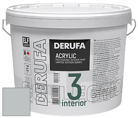 Матовая краска Derufa Интерьер-3 (ТМ) цвет DRF 9001 