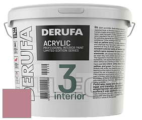 Матовая краска Derufa Интерьер-3 (ТМ) цвет DRF 1838 