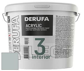 Матовая краска Derufa Интерьер-3 (ТМ) цвет DRF 9015 